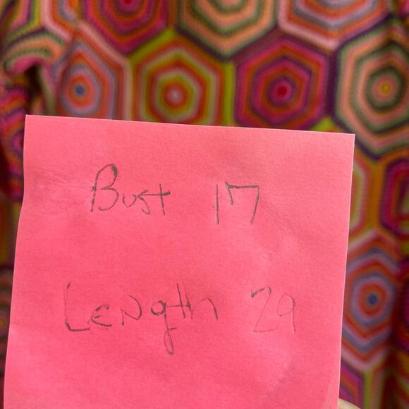 Vintage Isaac Mizrahi Squares Crochet 100% Cotton Sweater/Cardigan - Small - - Picture 6 of 6